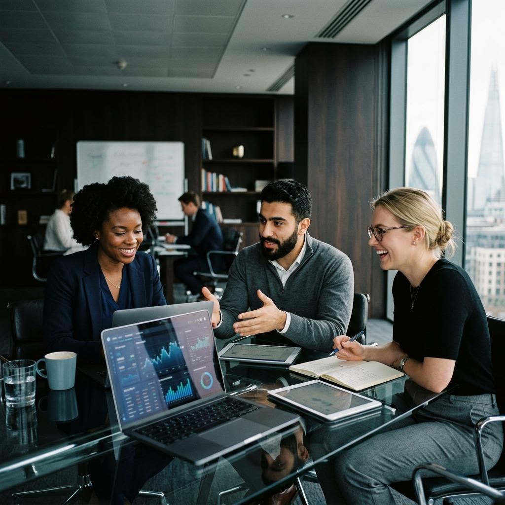 Firme Capitaveo market intelligence team in London